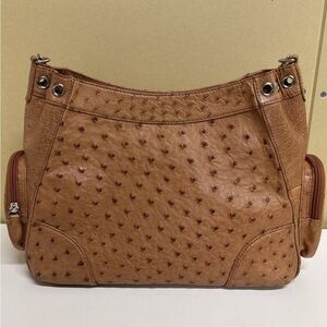 Elegant Tan Leather Women's Bag